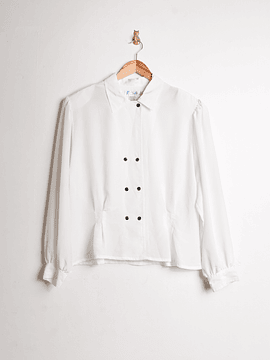 Blusa vintage 90s botones