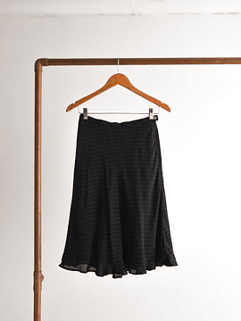 Falda seda Ralph Lauren