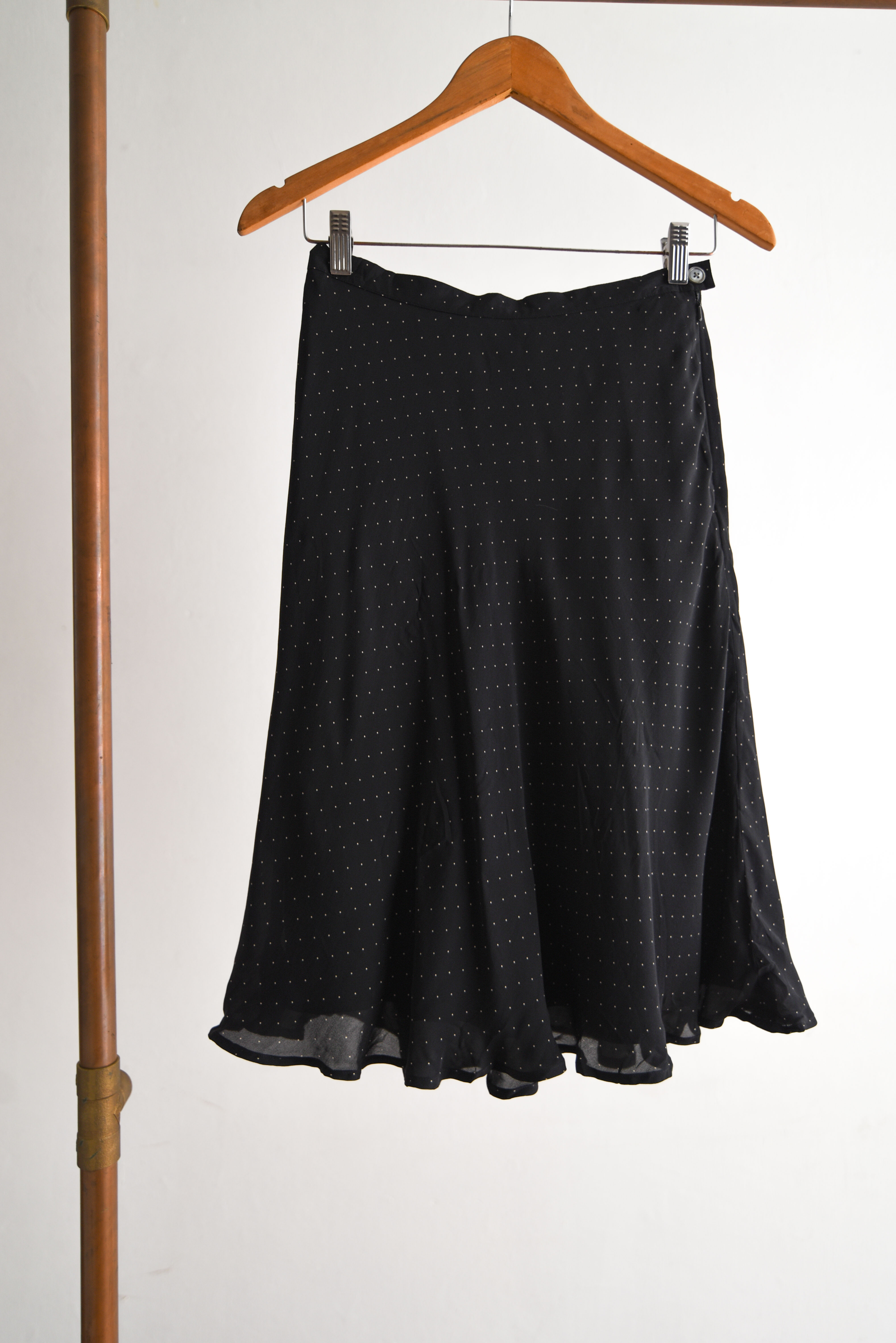 Falda seda Ralph Lauren