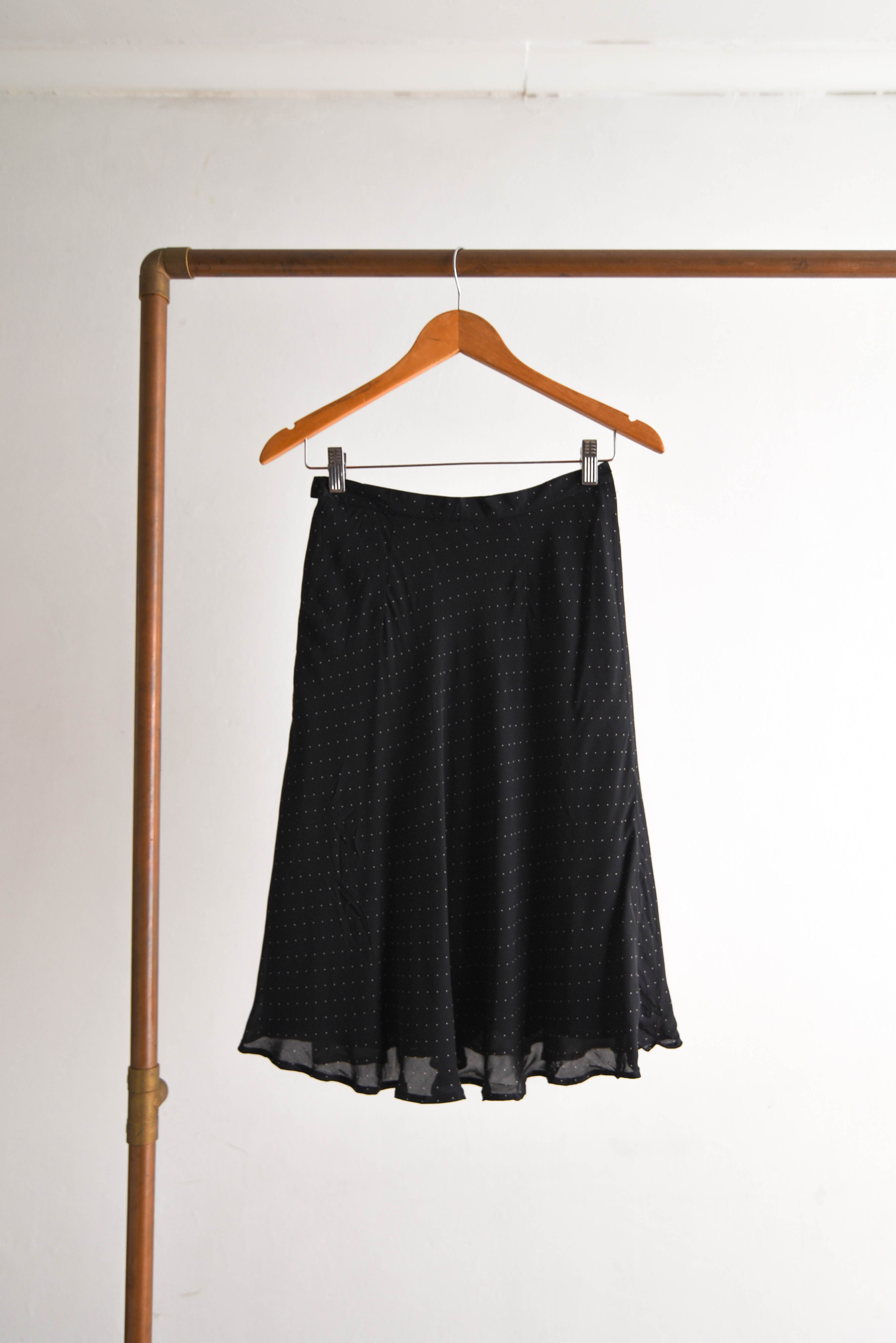 Falda seda Ralph Lauren