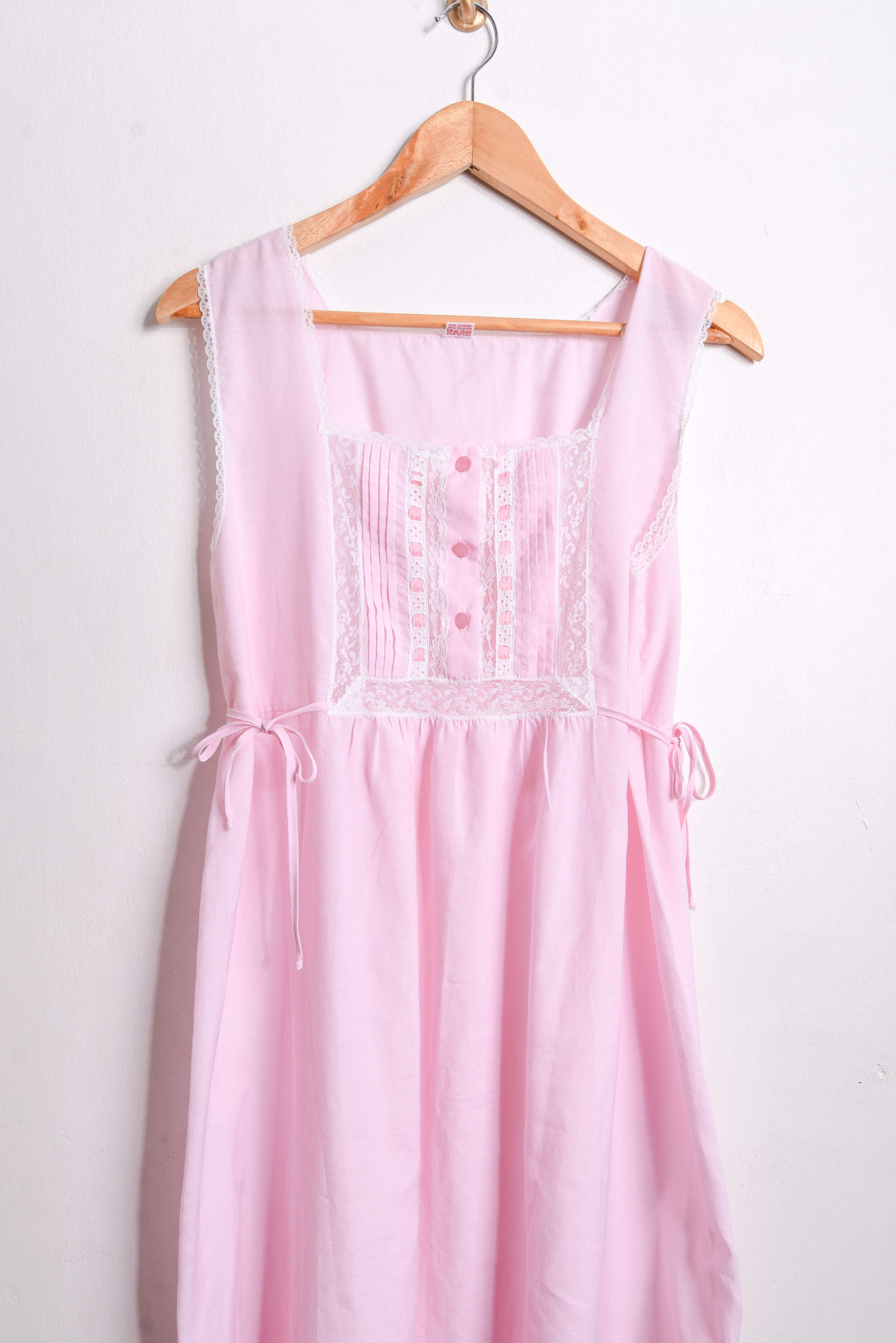Vestido vintage lencero pastel