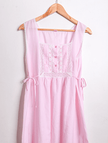 Vestido vintage lencero pastel
