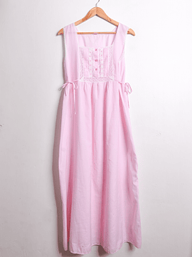 Vestido vintage lencero pastel