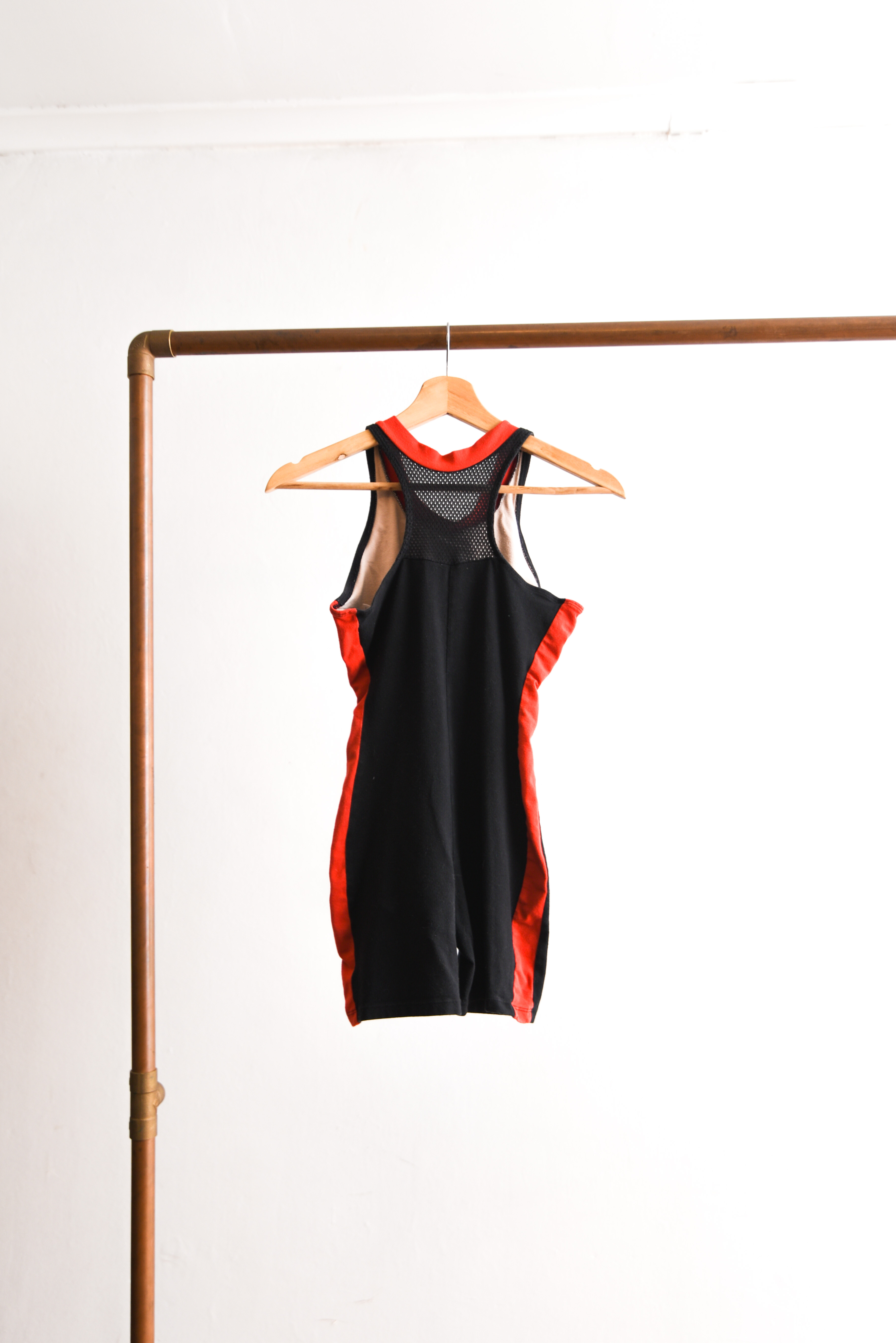 Enterito negro sporty 90s