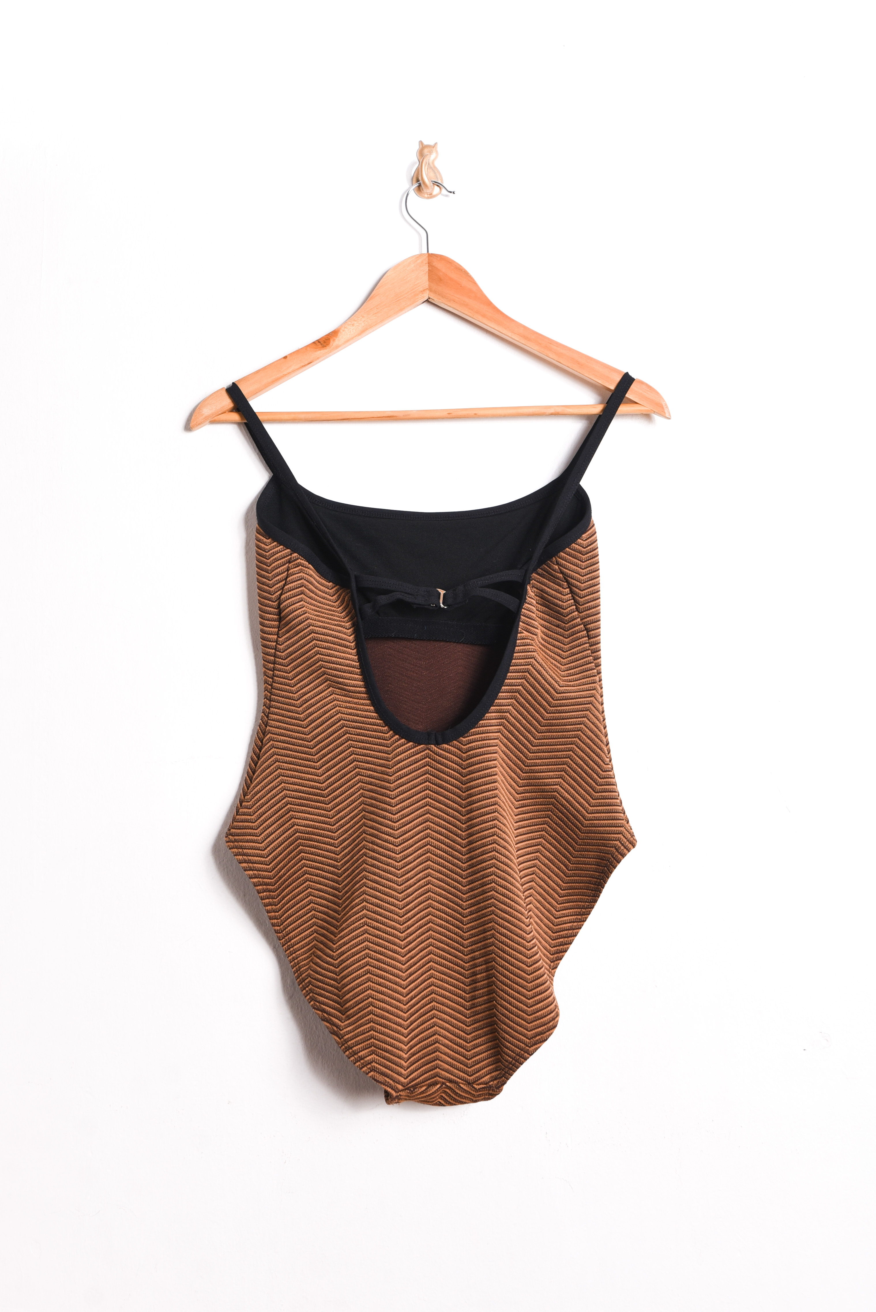 Traje de baño 90s rayado brillos