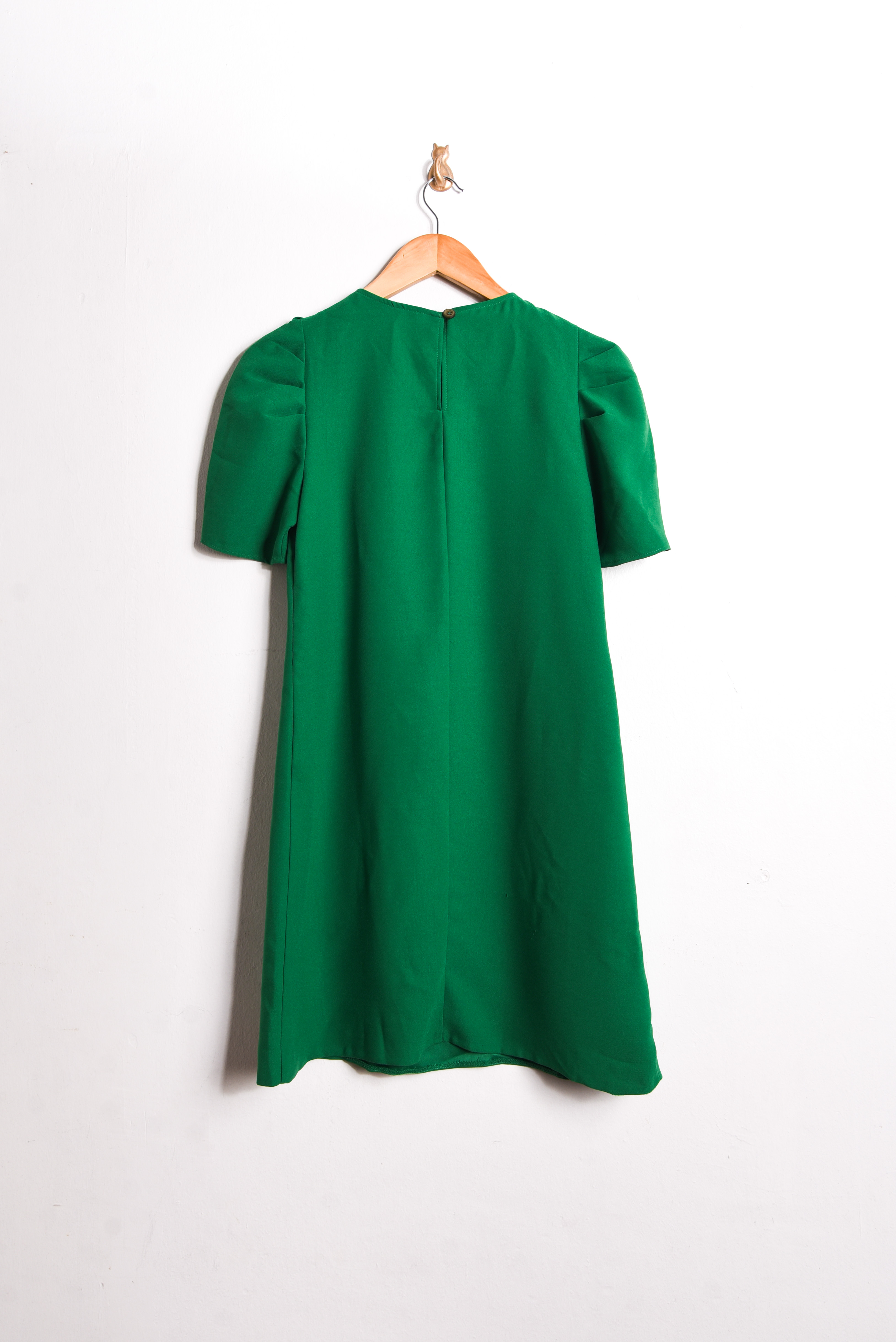 Vestido verde Zara