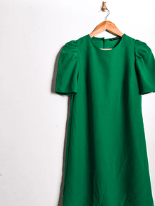 Vestido verde Zara