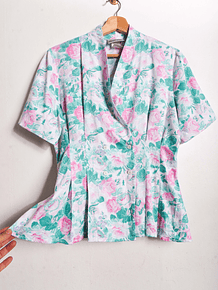 Blusa pastel floral 80s That's Me