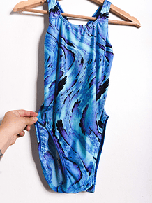 Traje de baño azulino Speedo