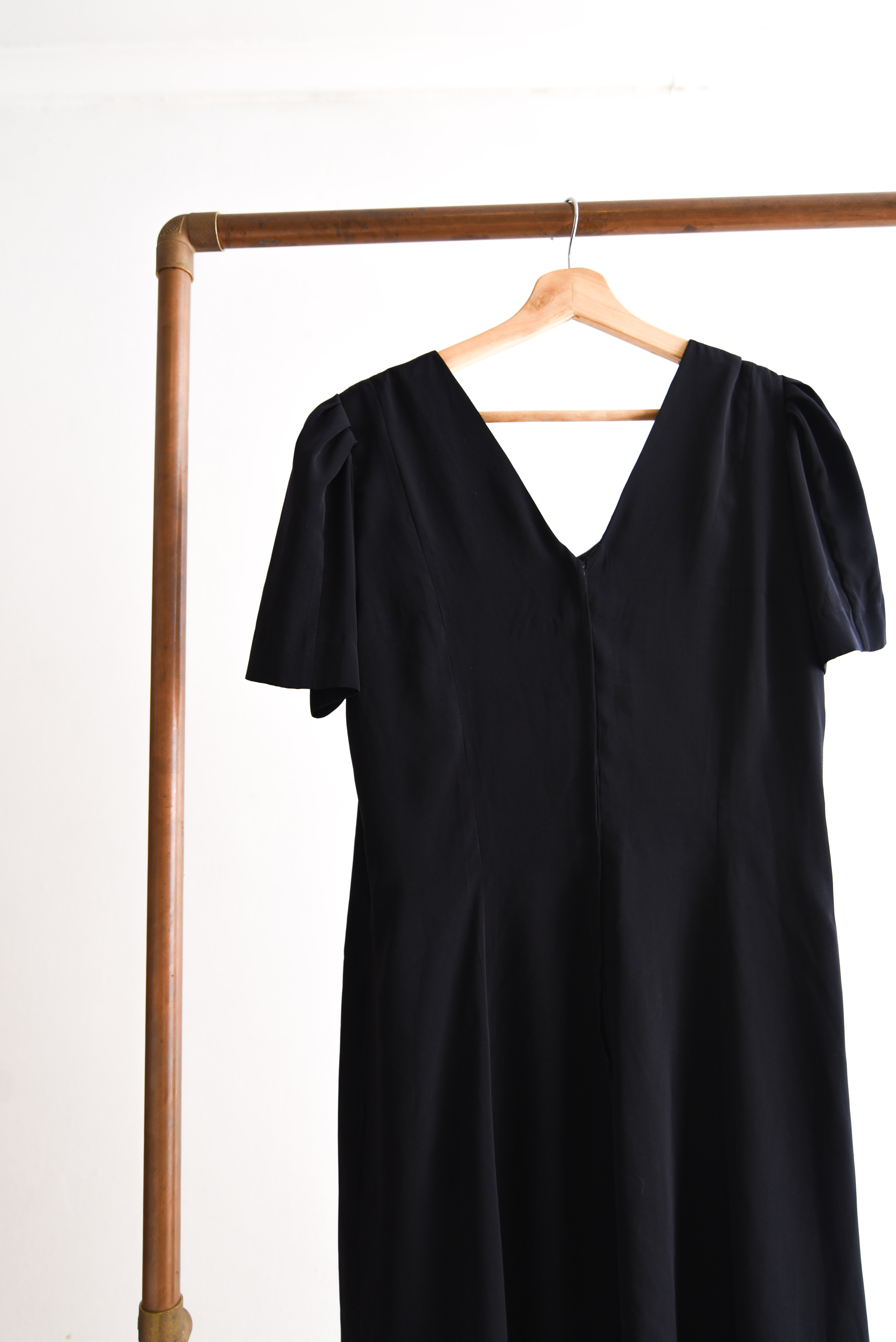 Vestido negro princesa