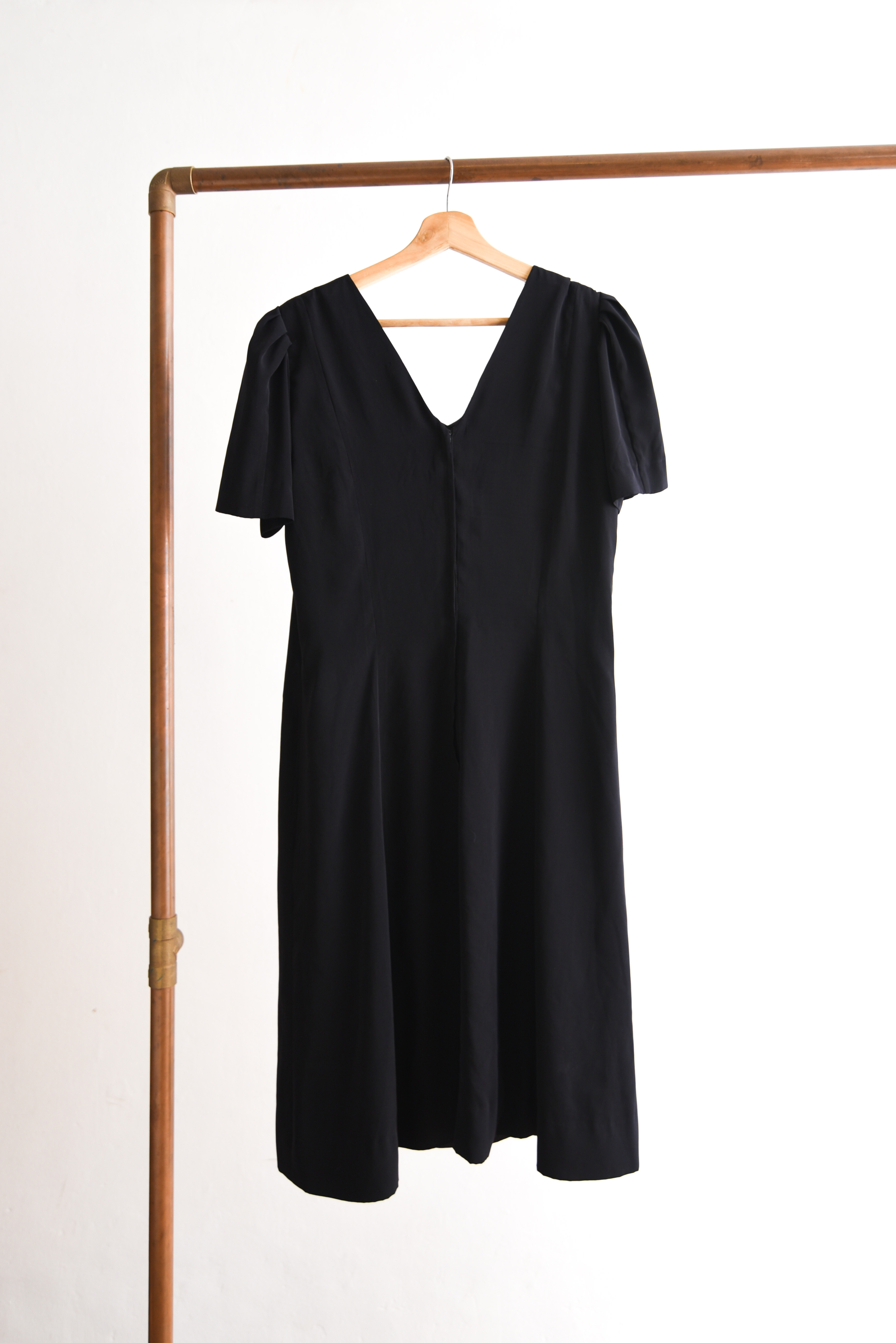 Vestido negro princesa