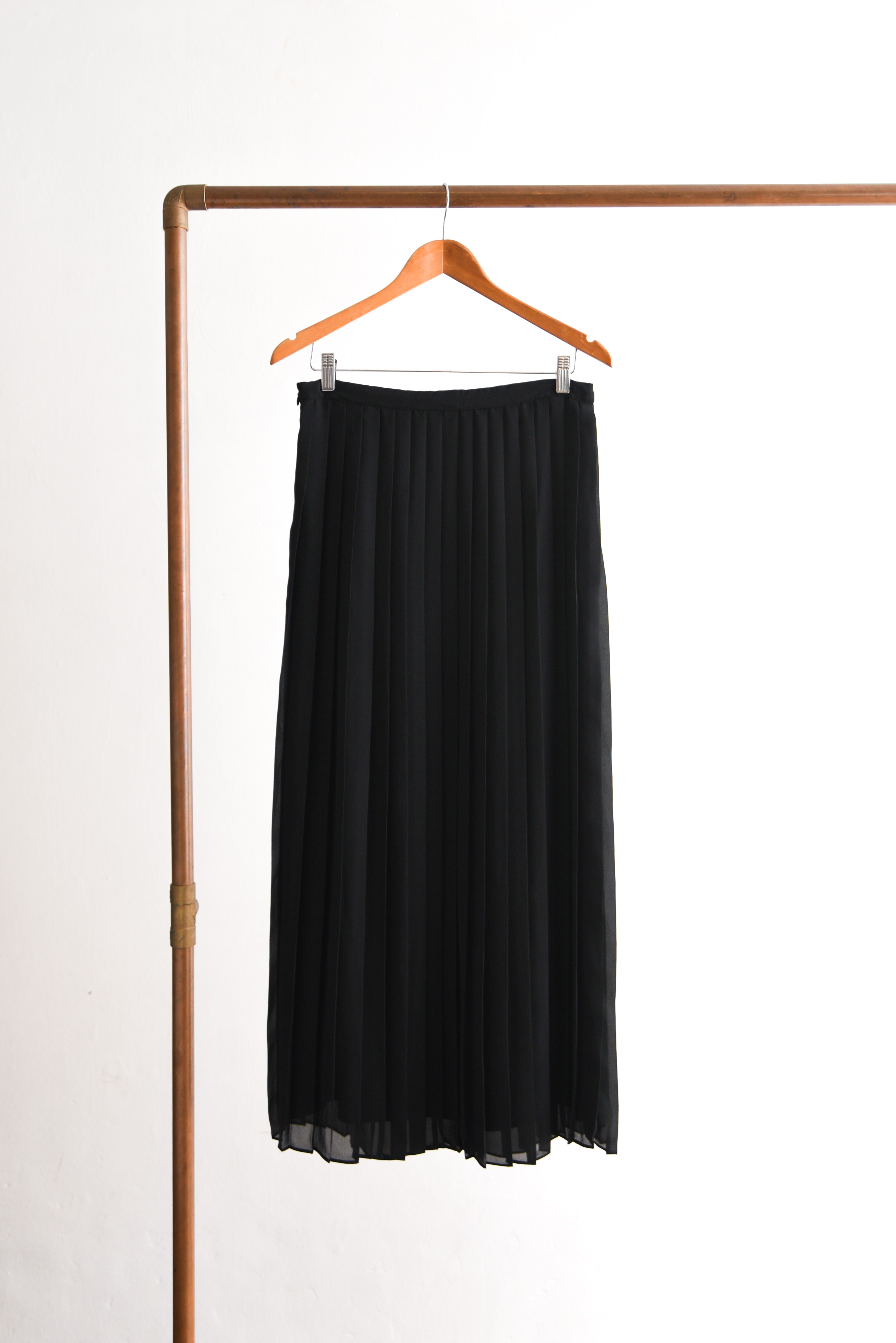 Maxi falda vintage tablas