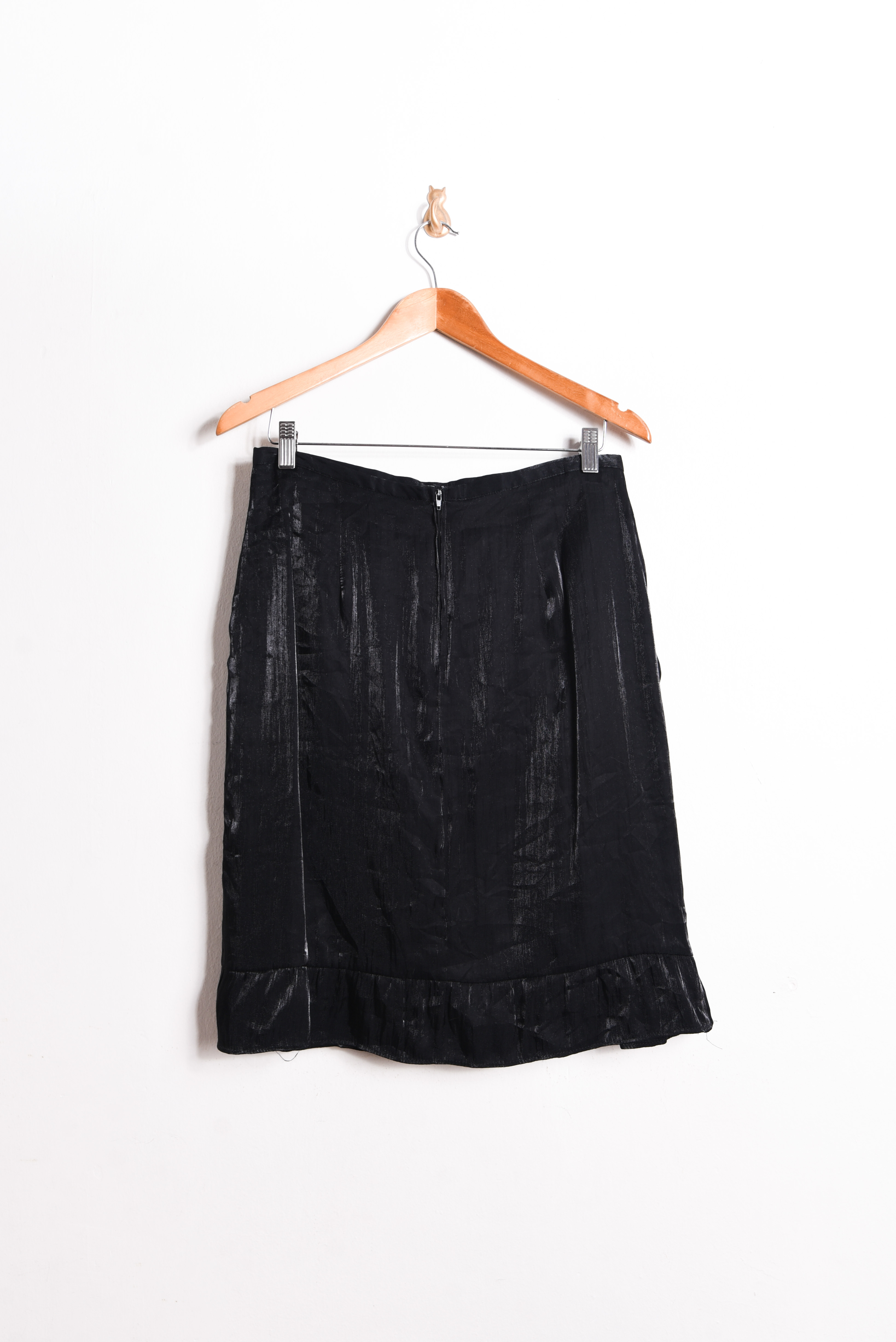 Falda 90s black tornasol