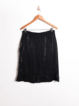 Falda 90s black tornasol