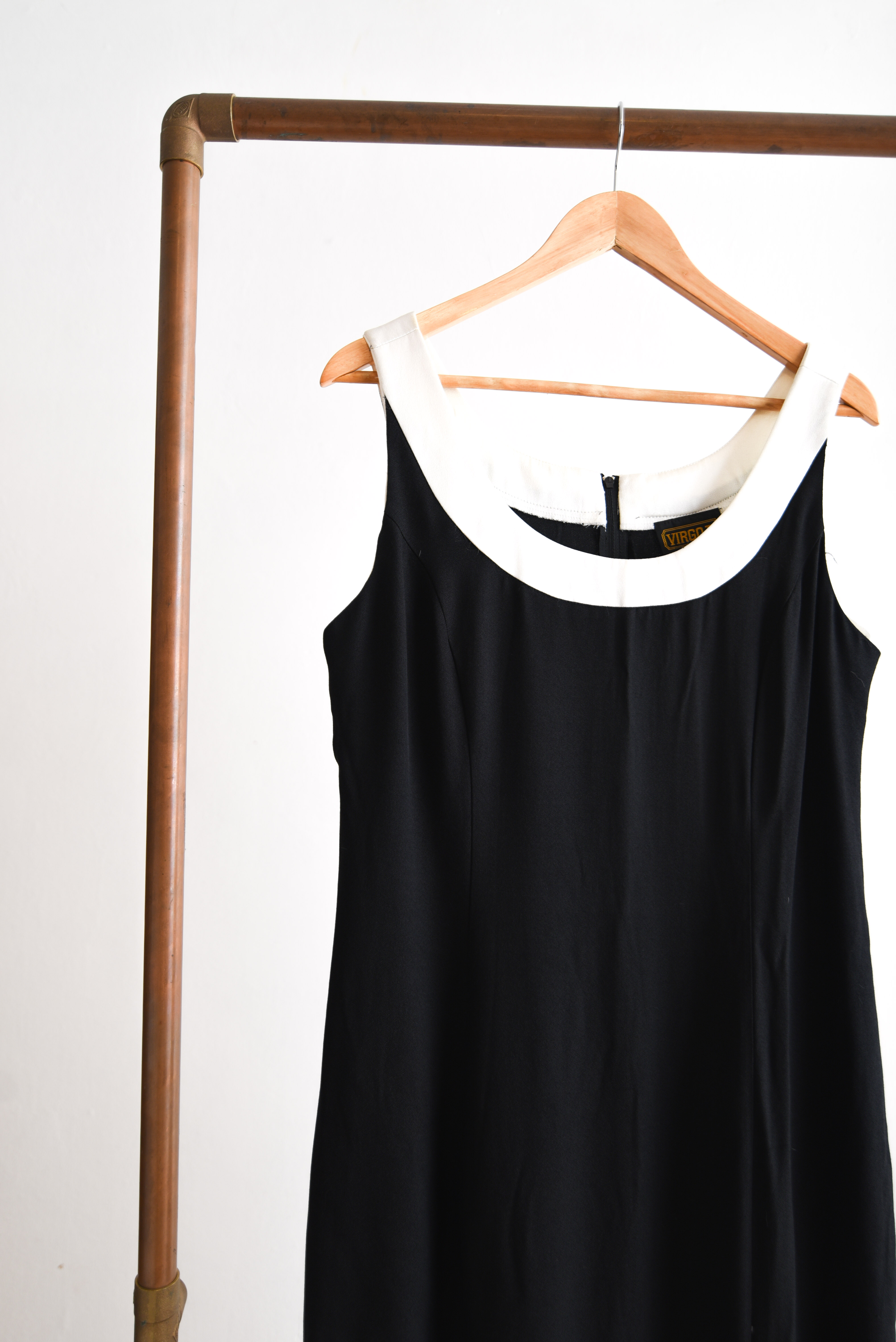 Vestido black Virgo vintage