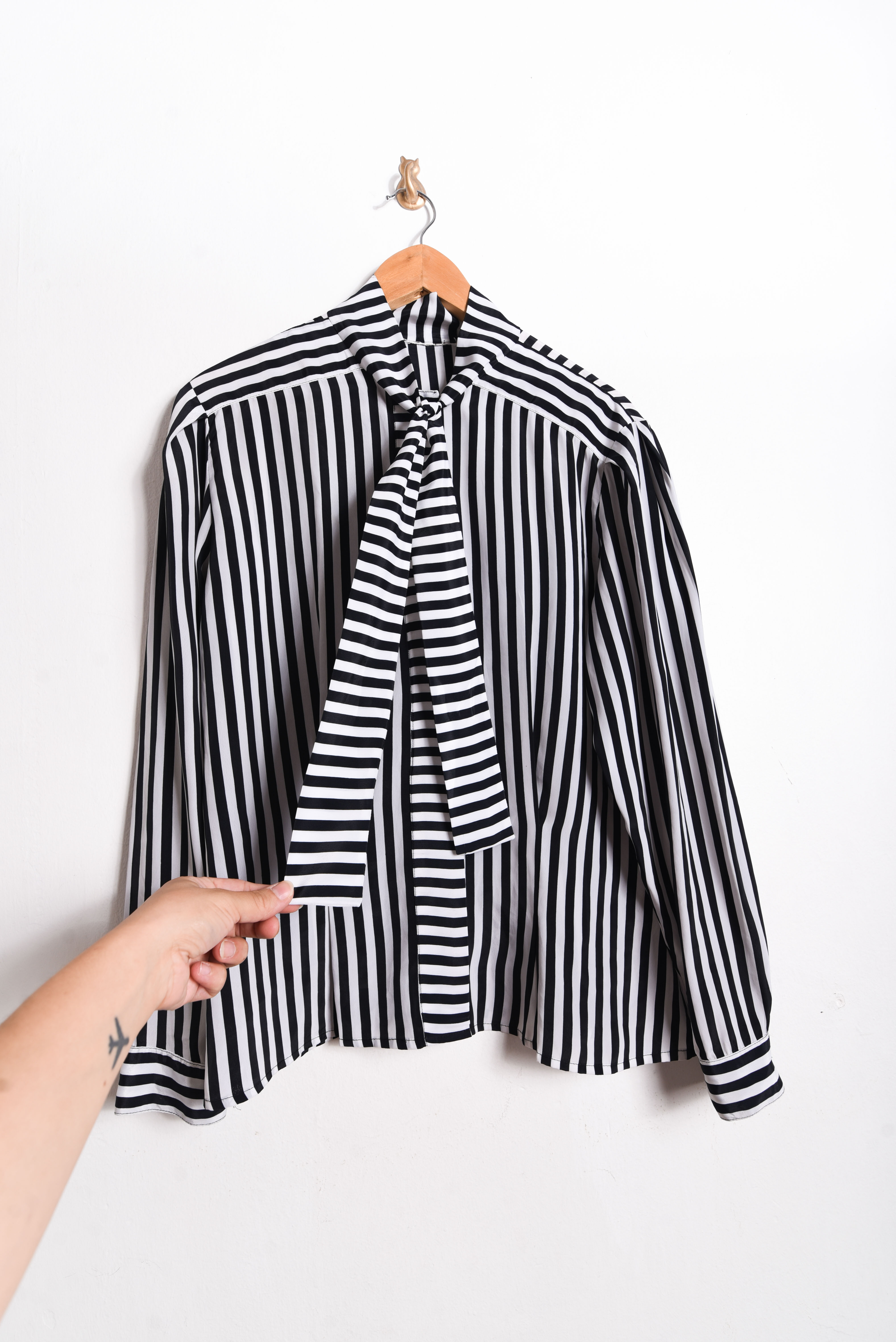 Blusa vintage rayada lazito