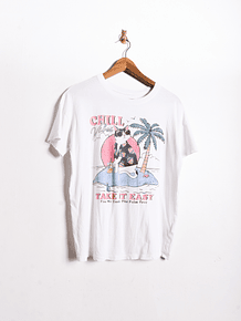 Polera gráfica gato