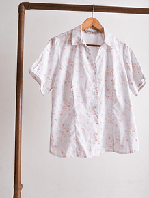 Camisa vintage pastel floral