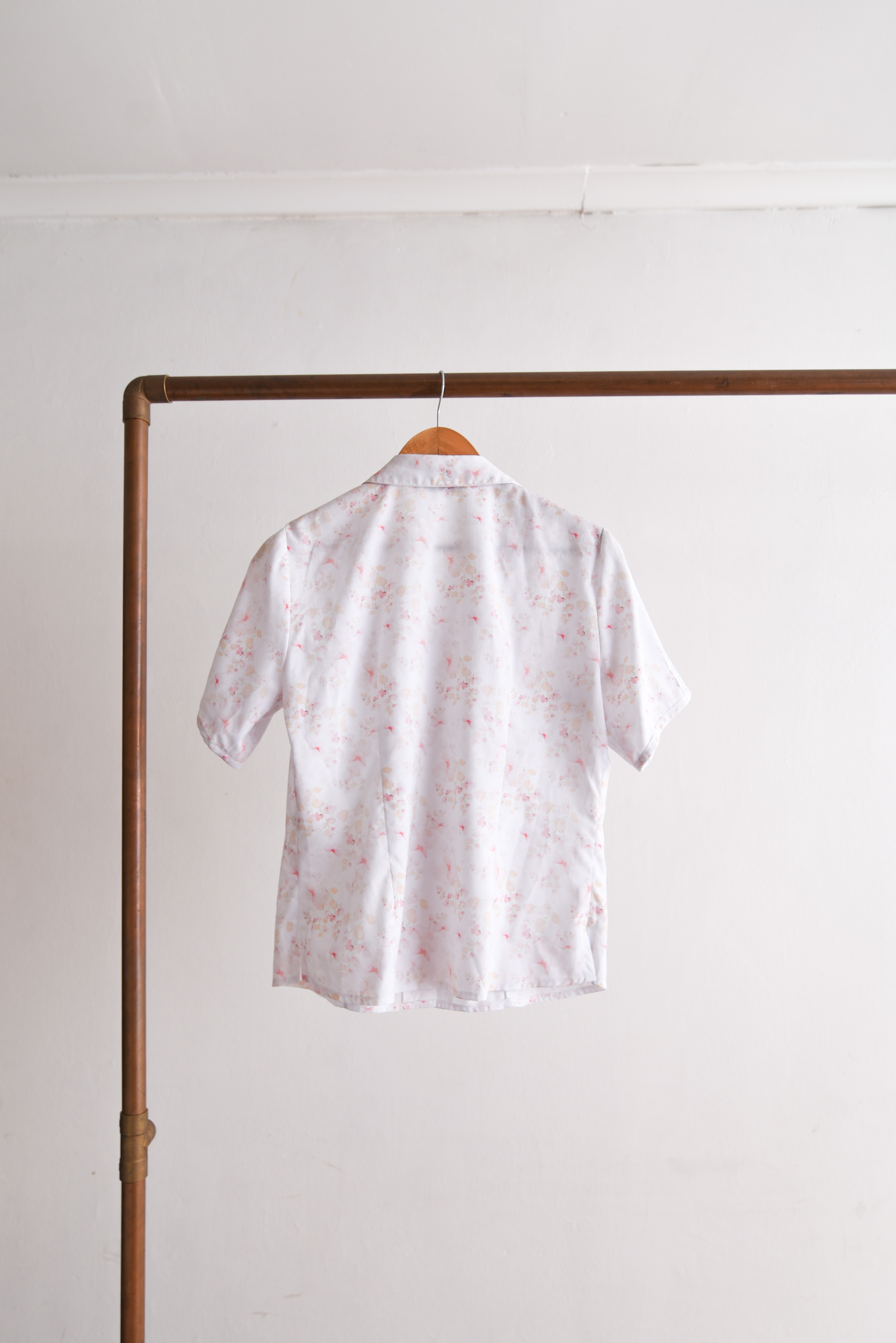 Camisa vintage pastel floral