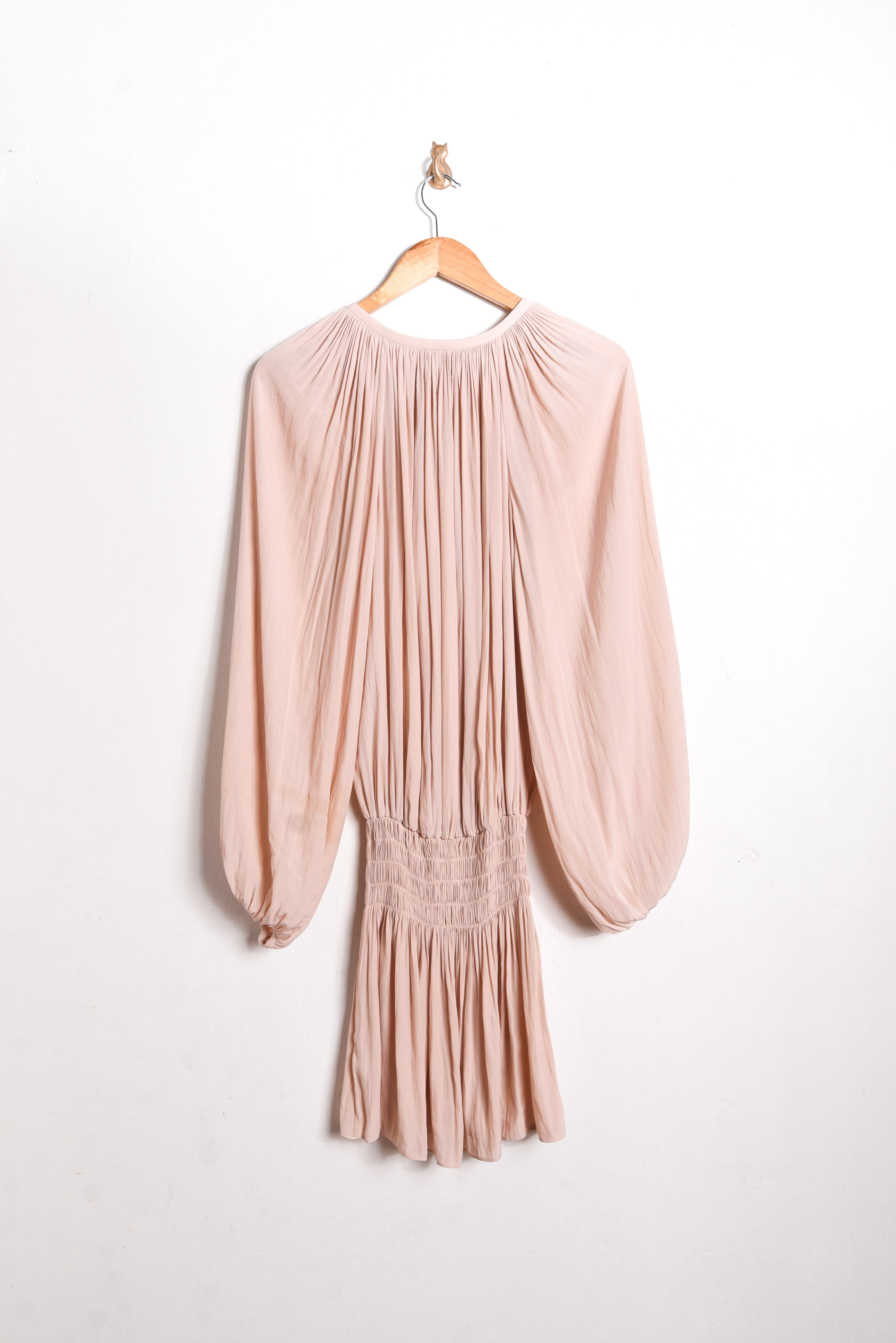 Vestido rosa palo playero