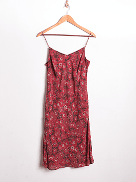Vestido 90s coral floral