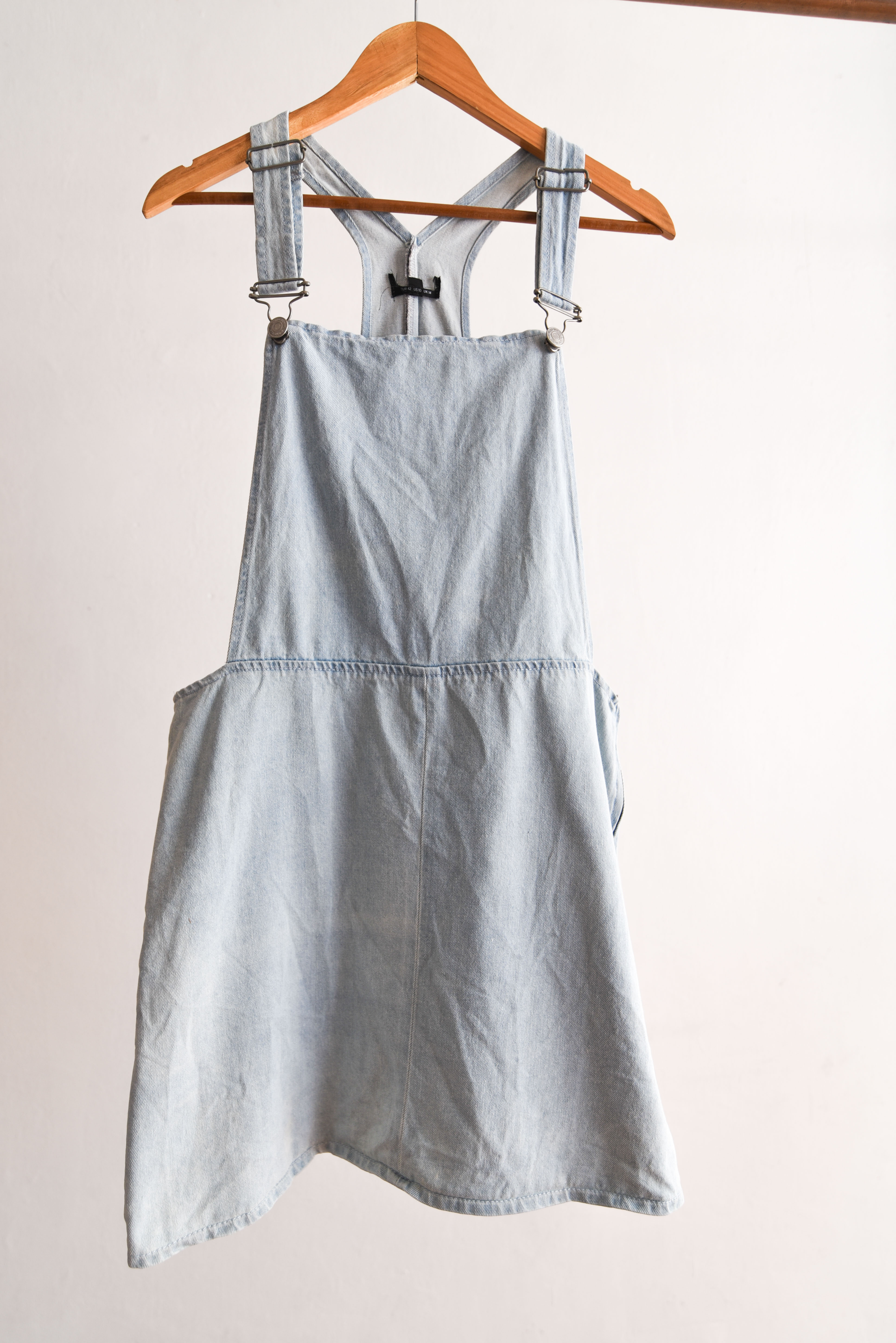 Vestido jardinera denim