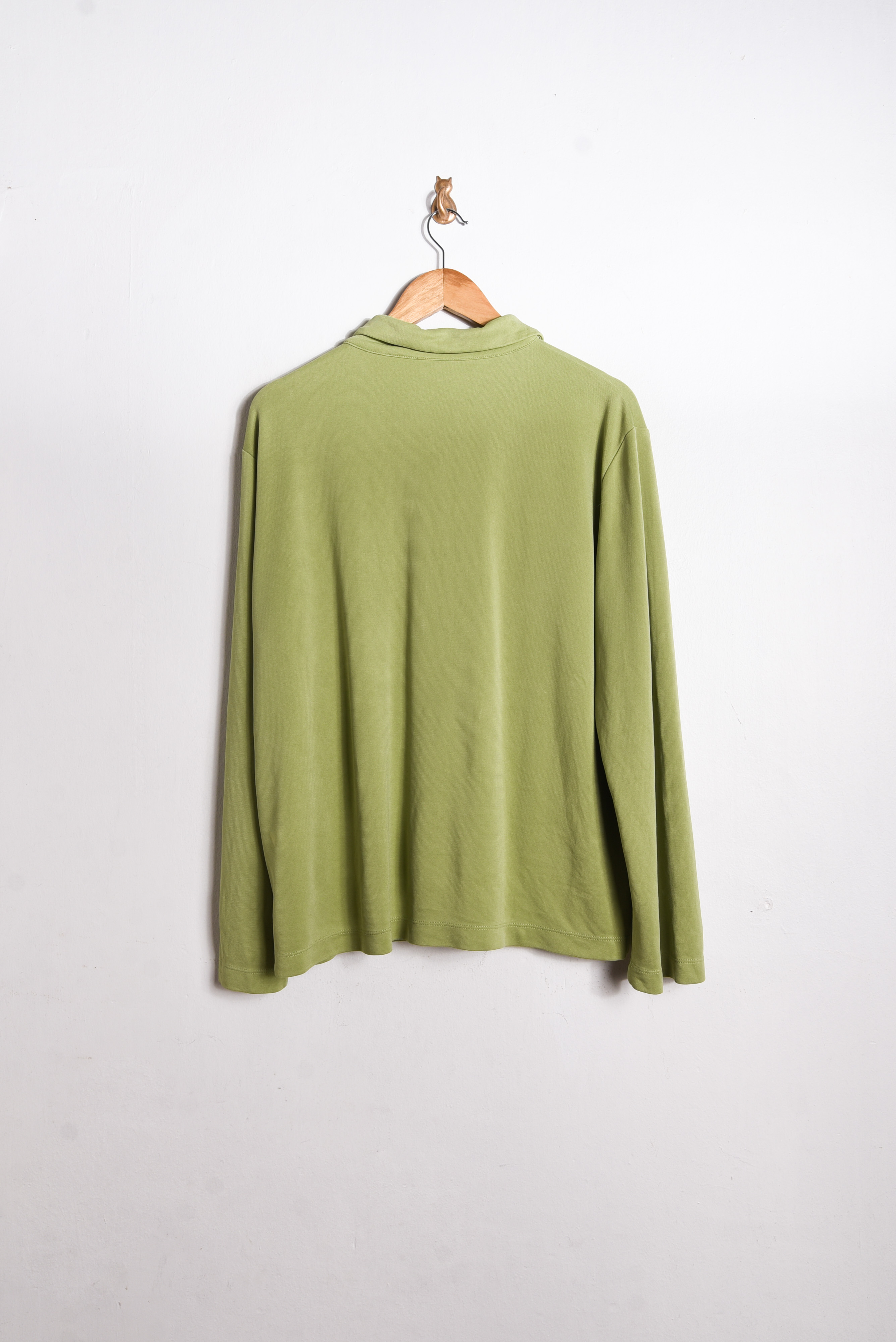 Camisa verde 90s botones