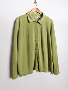 Camisa verde 90s botones