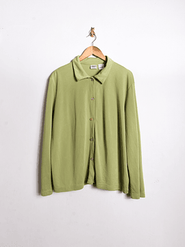 Camisa verde 90s botones