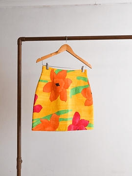 Falda vintage quilted