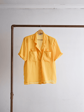 Blusa amarilla Fendi