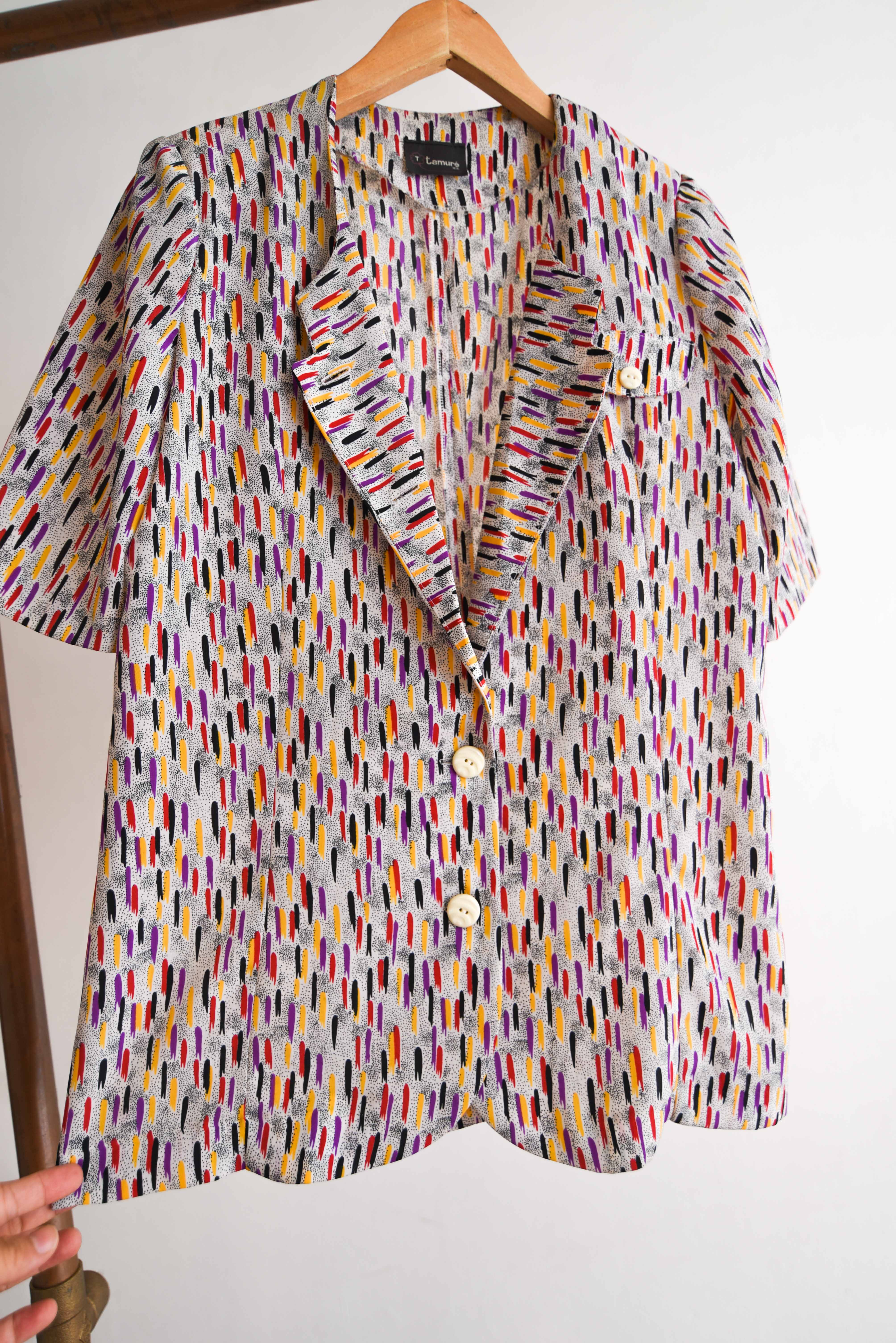 Blusón 80s pinceladas