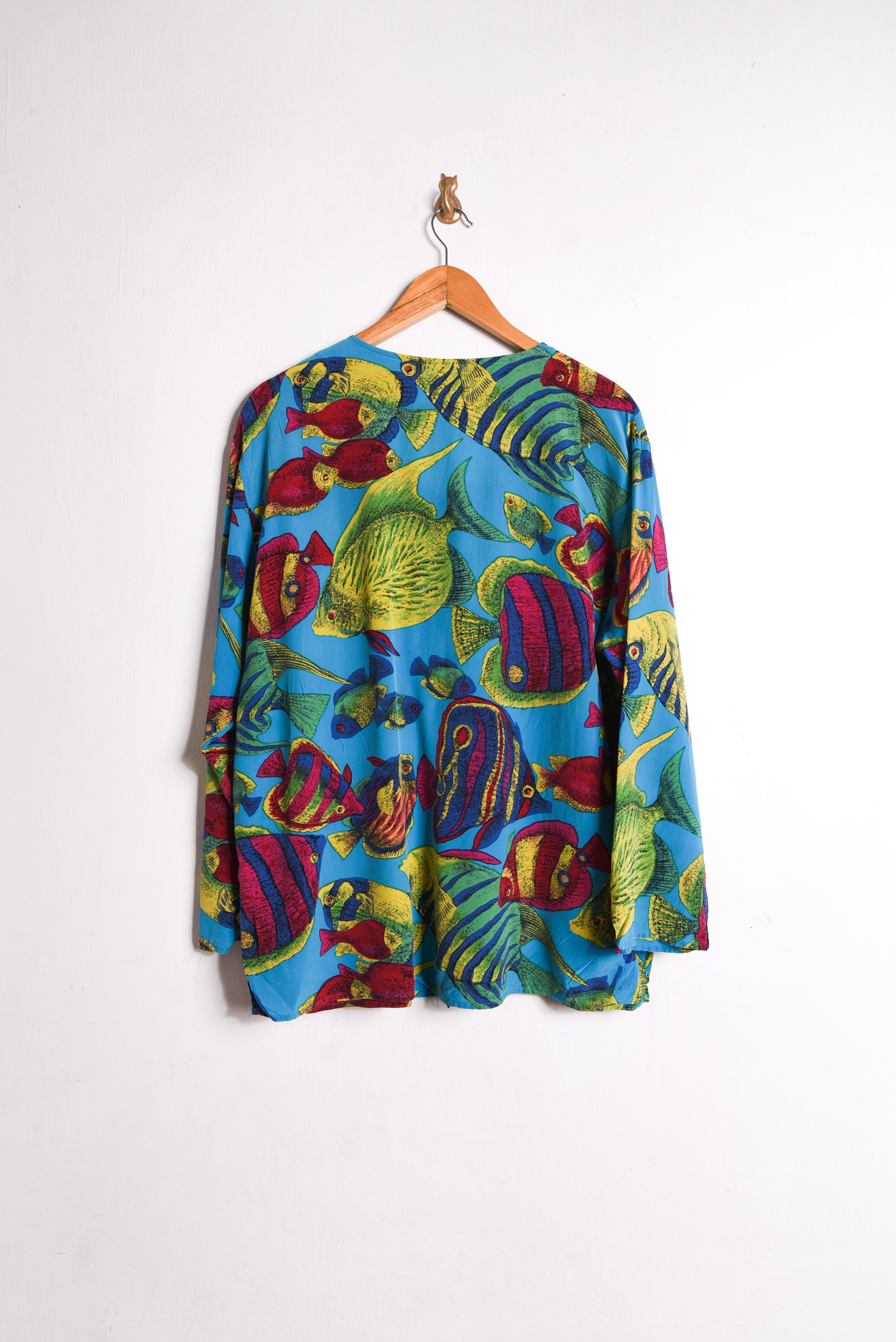 Blusa seda vintage peces