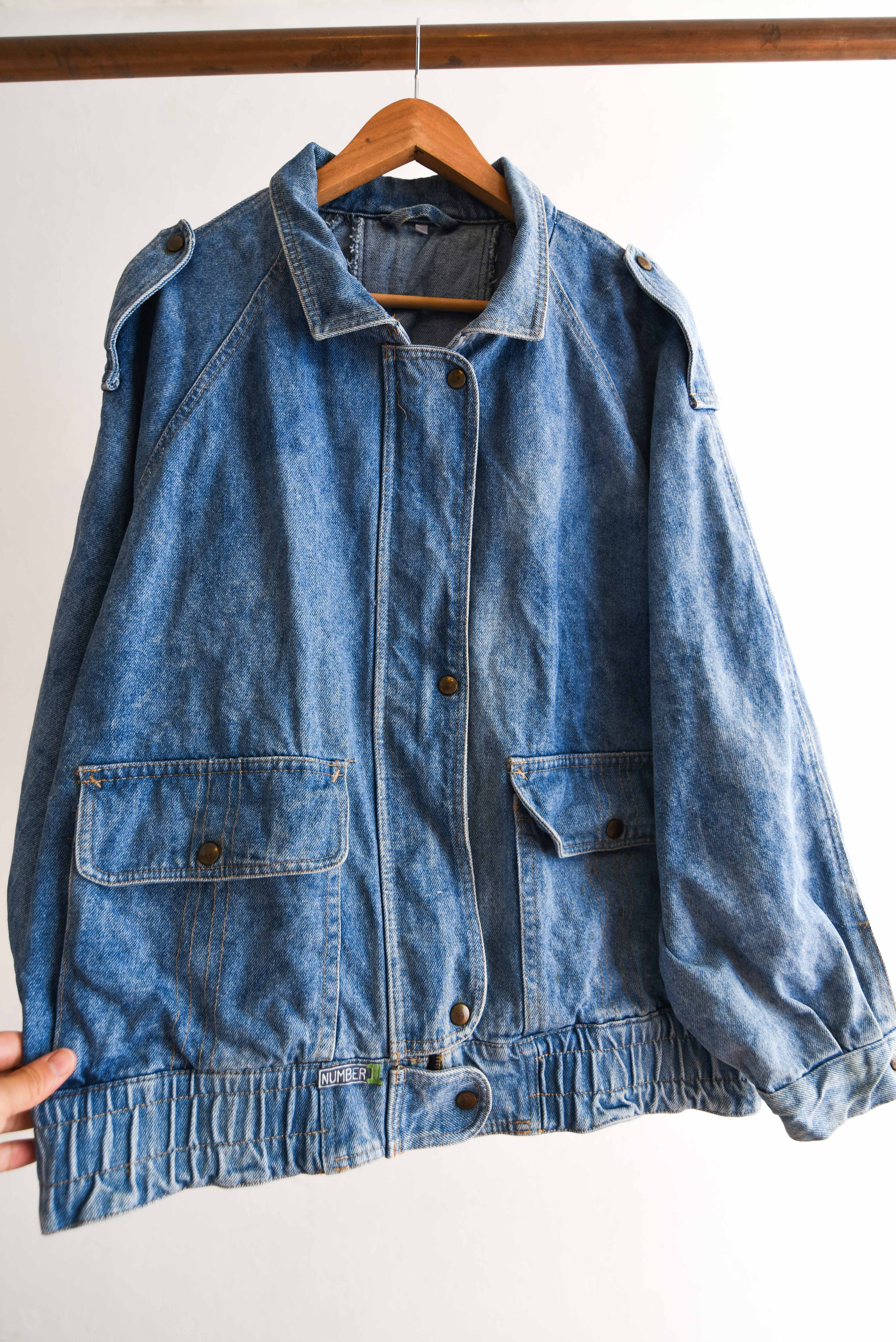 Chaqueta 80s denim vintage