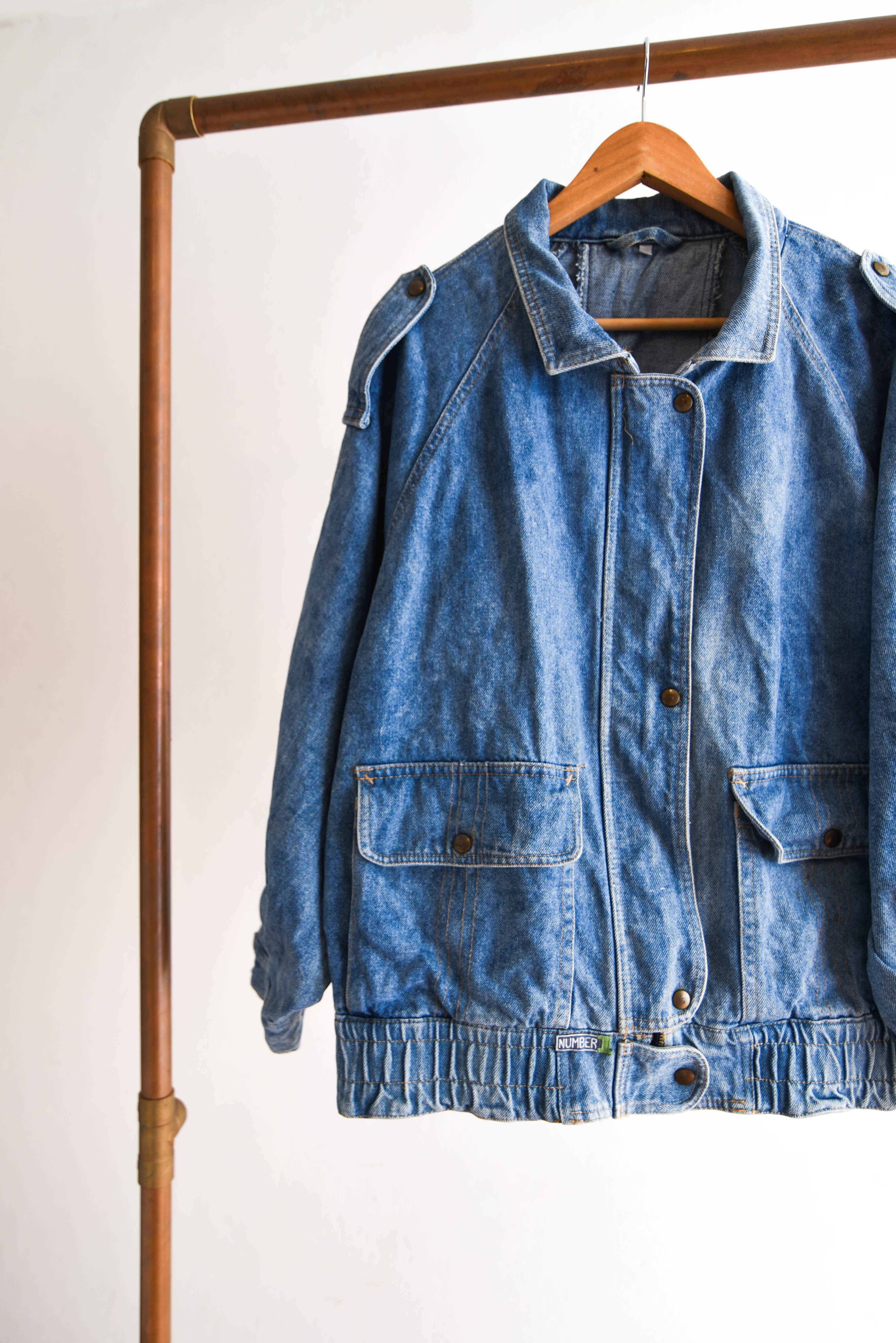 Chaqueta 80s denim vintage