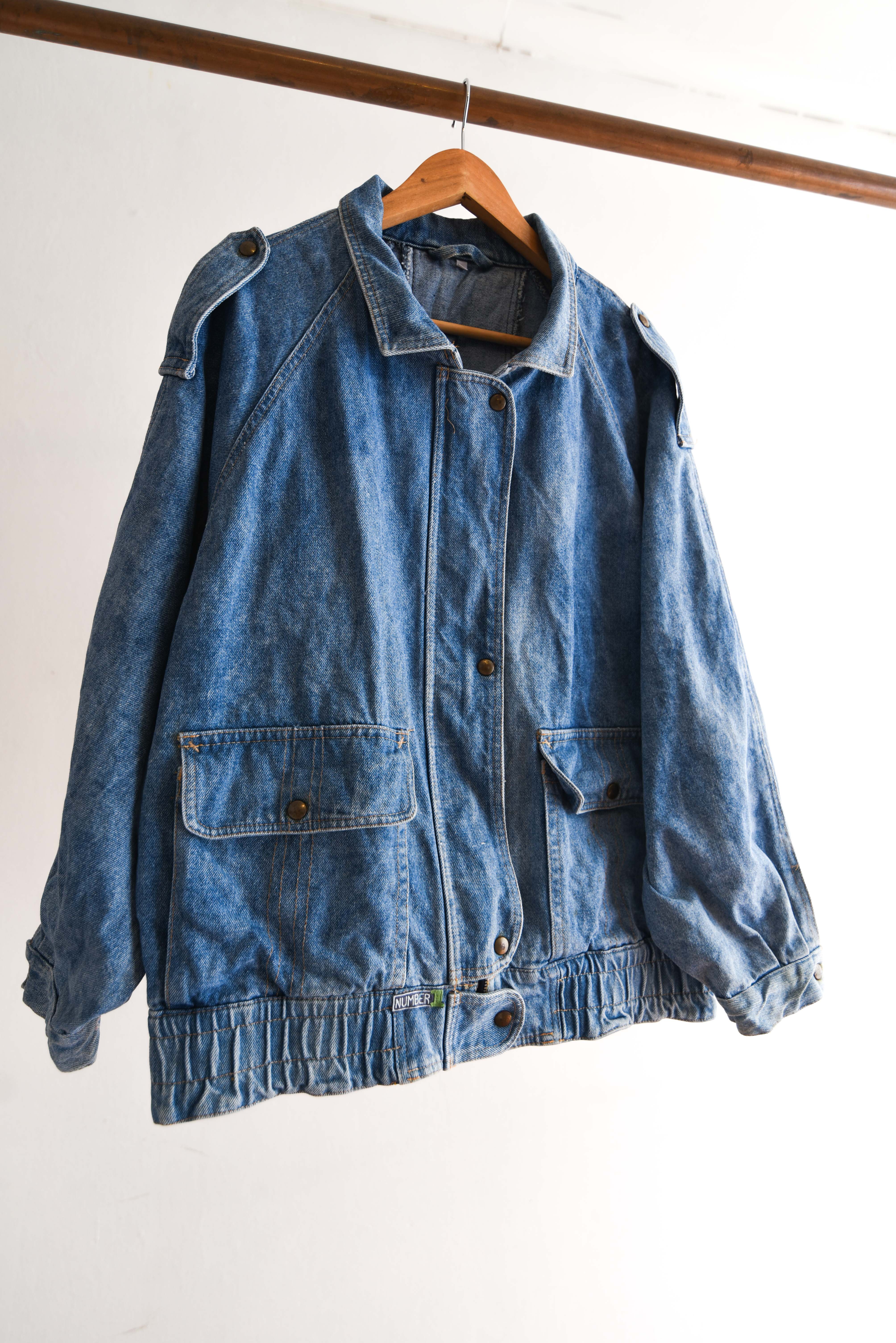 Chaqueta 80s denim vintage