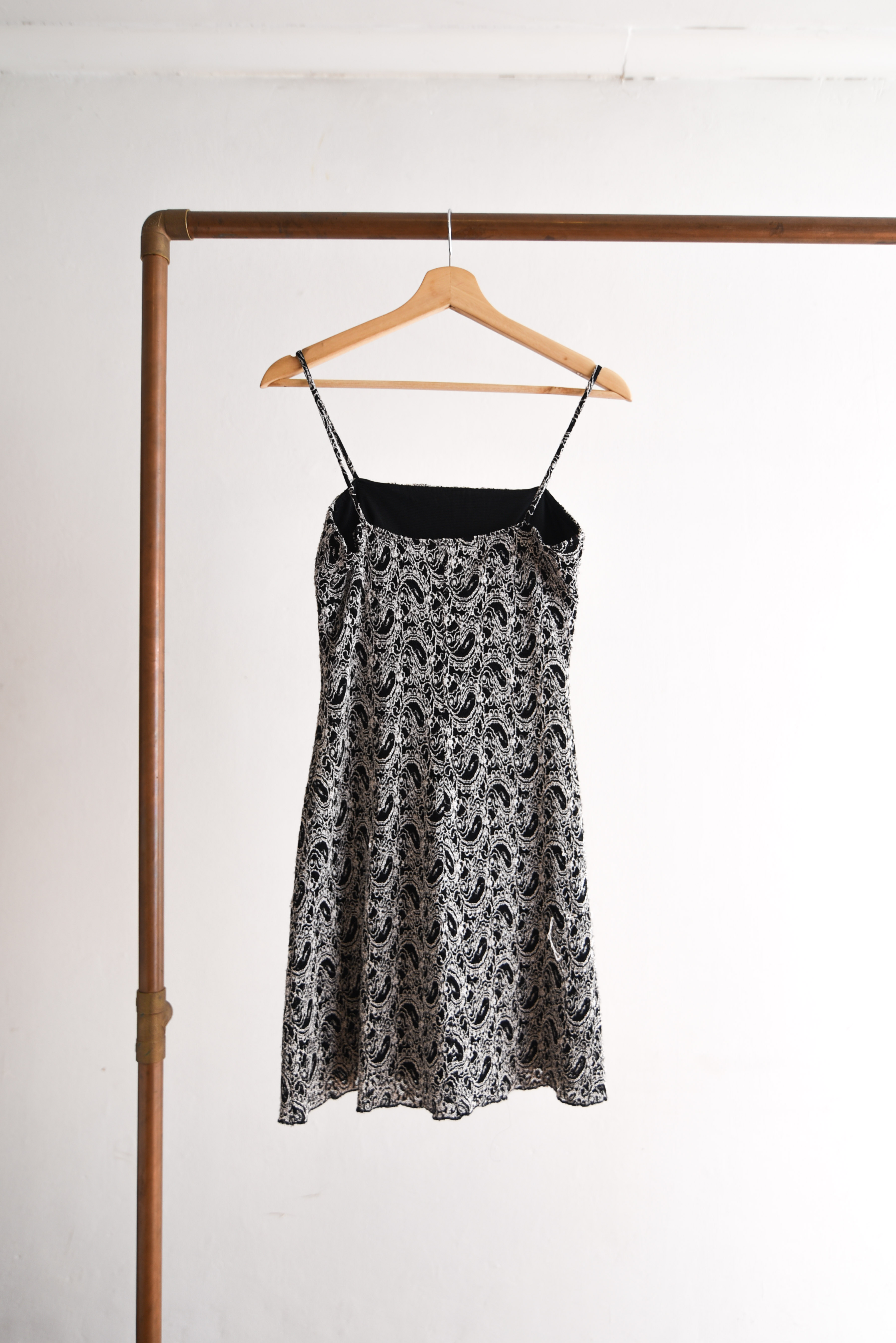 Vestido 90s texturado