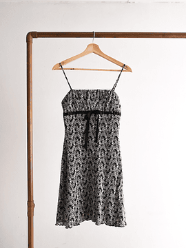 Vestido 90s texturado