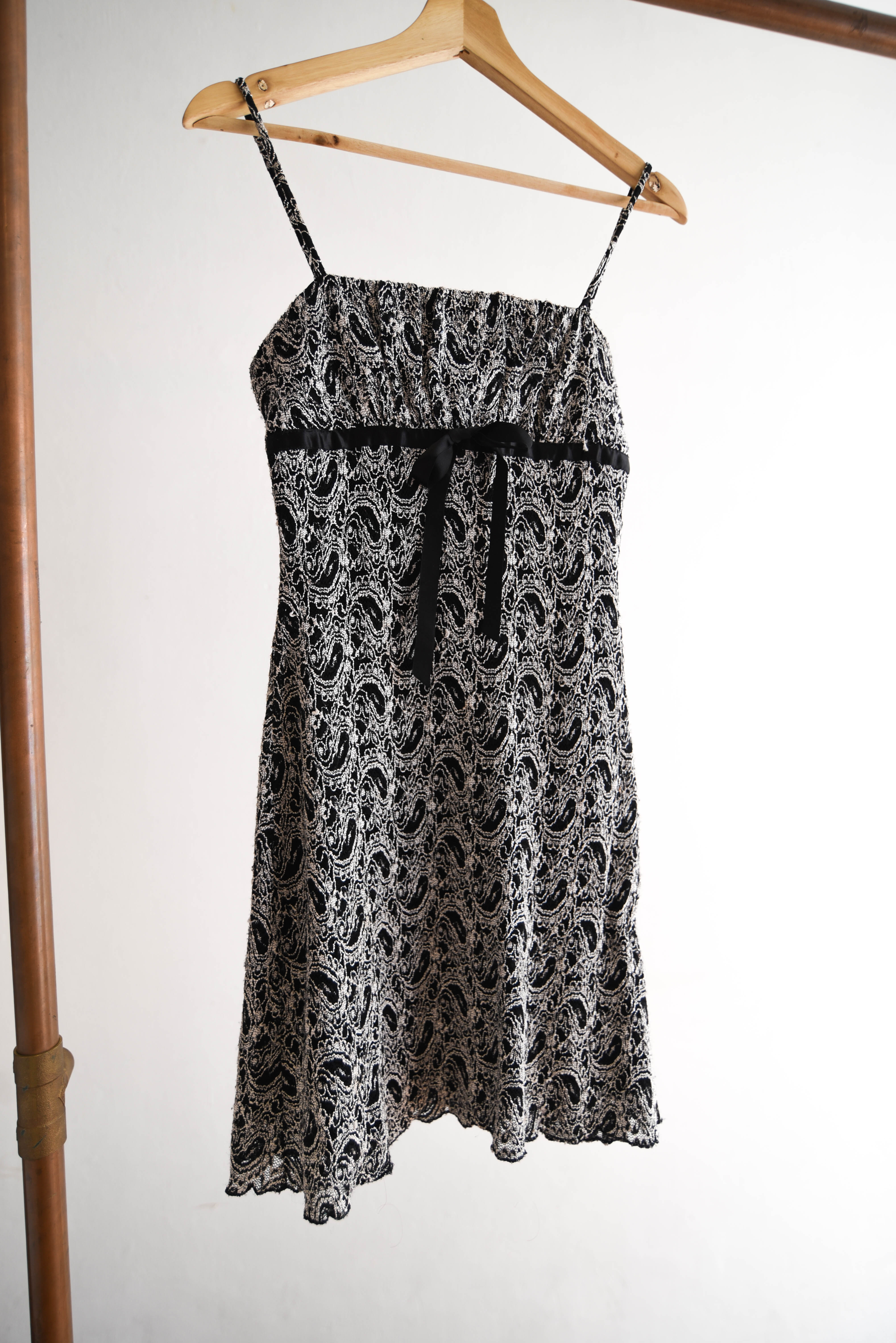 Vestido 90s texturado