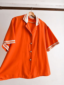 Blusa vintage naranja 90s