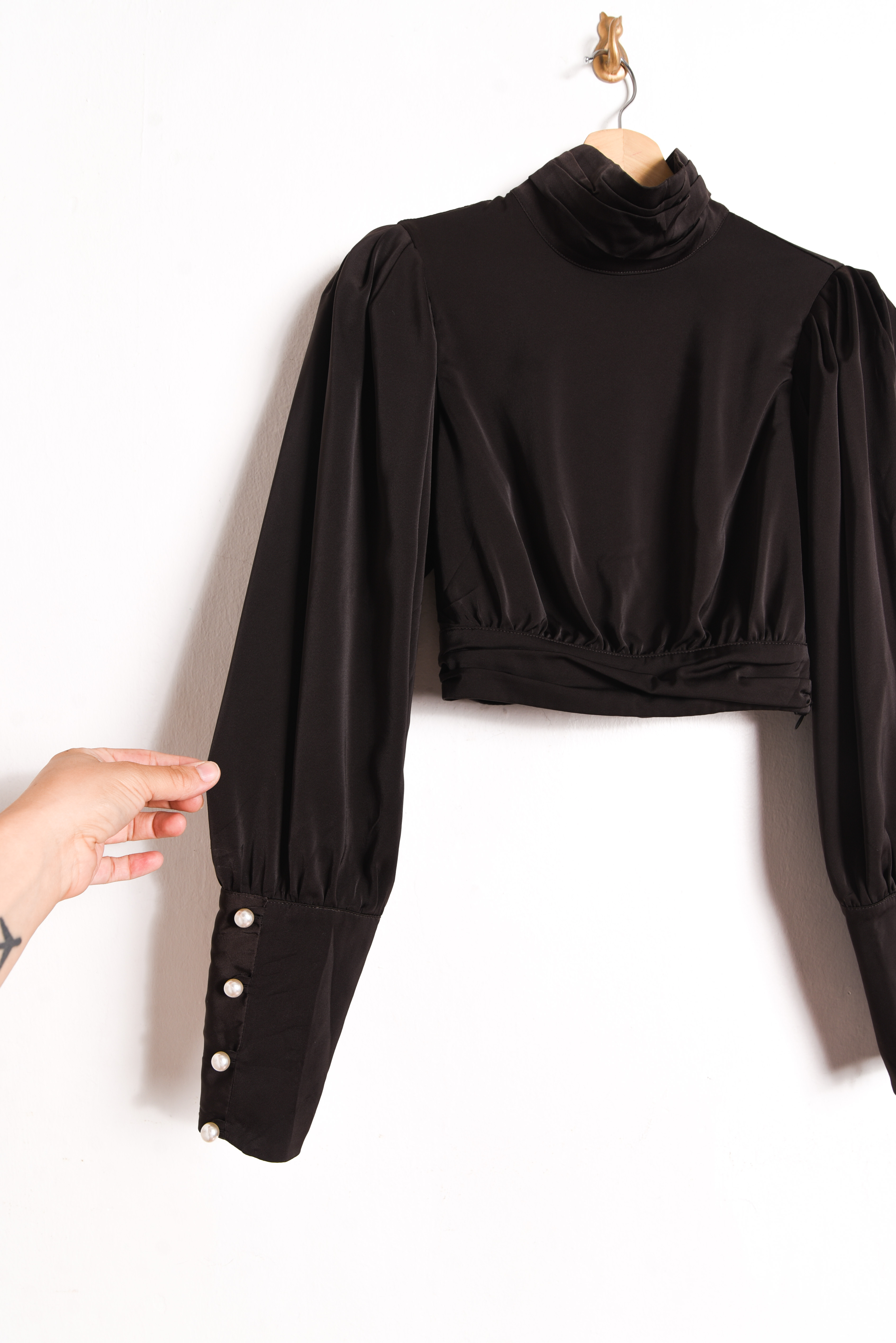 Croptop dark chocolate Camila Coelho