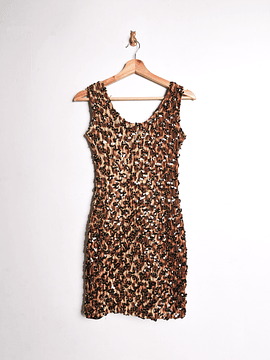 Vestido vintage party lentejuelas