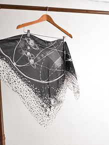 Pañuelo traslucido astros