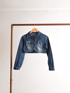 Chaqueta denim bolero