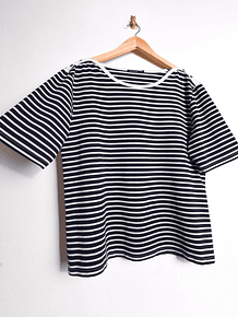 Polera marinera rayada