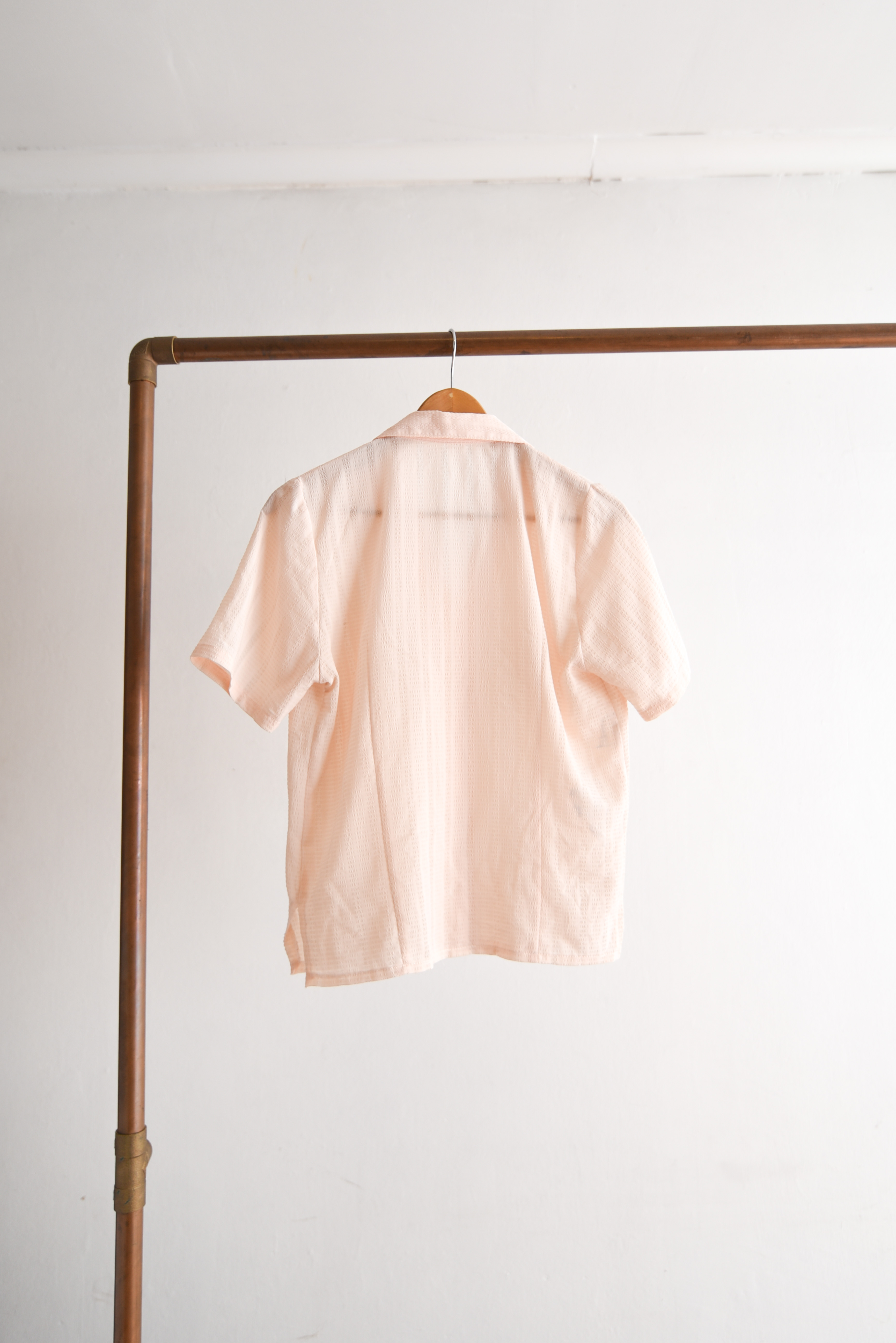 Blusa marfil vintage stripes