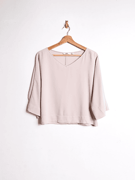 Blusa gris taupe