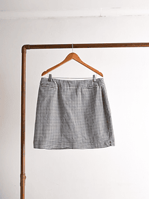 Falda gingham short