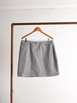 Falda gingham short