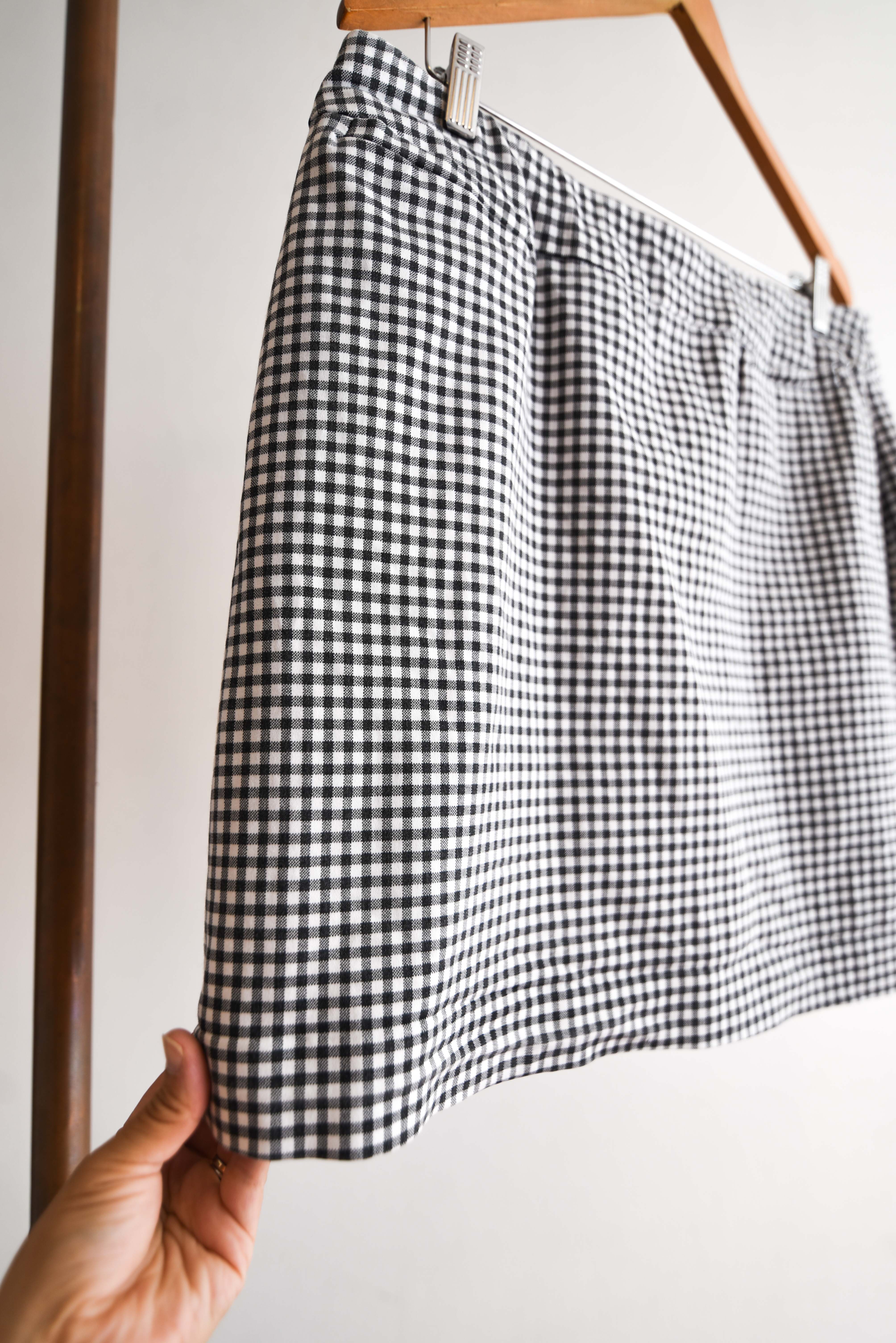 Falda gingham short